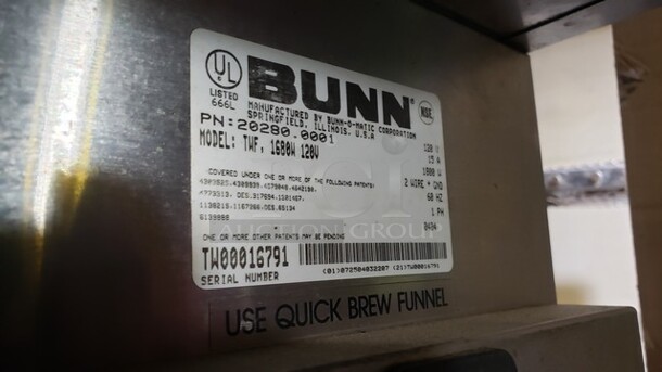 Bunn TWF Tea Brewer Machine - Image 2 of 3