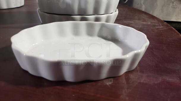 Lot of 5 Oval Crème Brûlée Dishes - Image 3 of 3