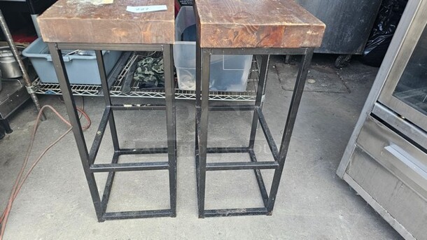 Lot of 2 Bar Stools - Image 3 of 6