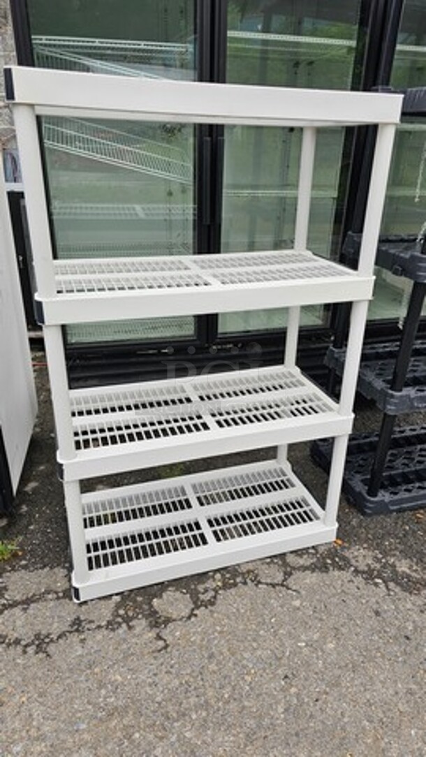Plastic Shelving Unit - Image 1 of 2