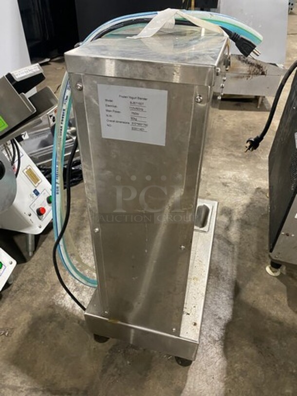 Vevor Commercial Countertop Frozen Yogurt Blender! All Stainless Steel! On Small Legs! Model: BJB7150T SN: E0311401 110V - Image 4 of 9