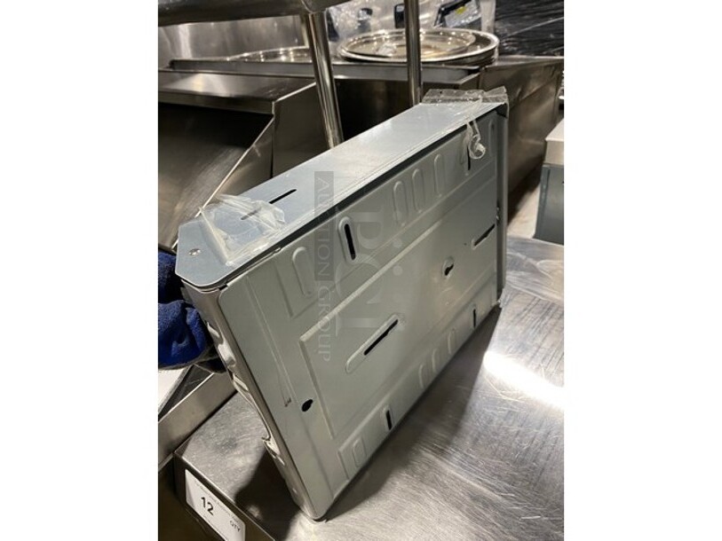 Brand New! Stainless Steel Paper Towel Wall Dispenser! - Image 3 of 3