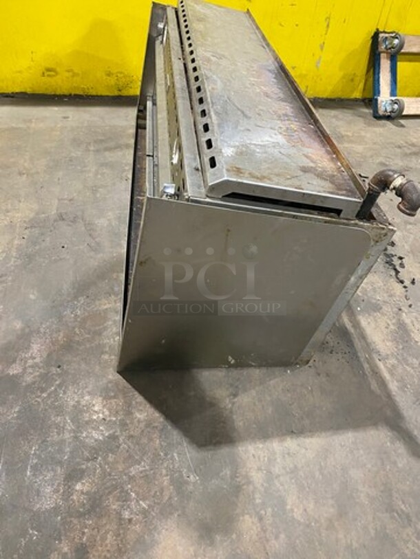 Vulcan Commercial Countertop Natural Gas Powered Cheese Melter/ Salamander! All Stainless Steel! WORKING WHEN REMOVED! - Image 2 of 9