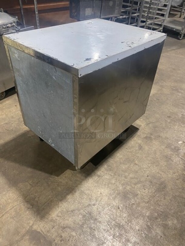 Custom Made Solid Stainless Steel Work Top/ Prep Table! On Legs! - Image 4 of 6