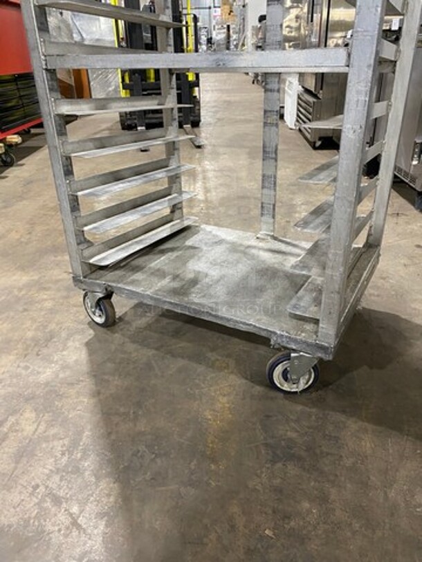 Metal Commercial Pan Transport Rack! On Casters! - Image 4 of 4