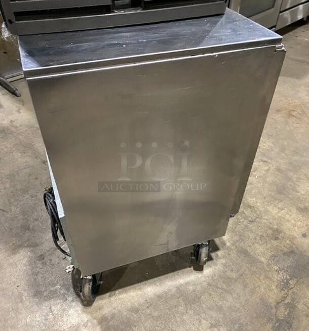 Beverage Air Stainless Steel Commercial 2 Door Undercounter Cooler on Commercial Casters! MODEL UCR34HC SN:13304623 115V 1PH - Image 4 of 7