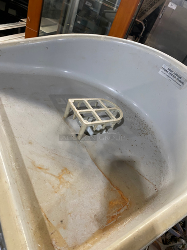 Hollymatic Commercial Food Portioning/ Patty Former Machine! On Equipment Stand! With Underneath Storage Space! All Stainless Steel! On Casters! WORKING WHEN REMOVED! Model: 54 SN: 58666 115V 60HZ 1 Phase - Image 5 of 11