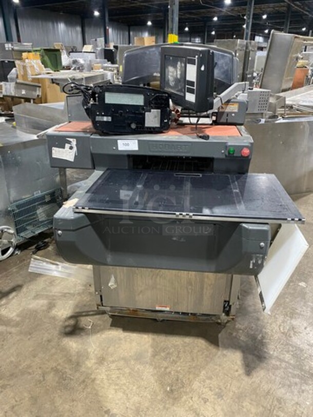SWEET! Hobart Commercial Wrapping System! With Conveyor! With Digital Control Panel! Stainless Steel Body! - Image 1 of 9