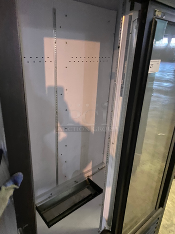 QBD Commercial 2 Door Cooler Merchandiser! With View Through Doors! Model: CD38 SN: 1DW091204123914 115V 60HZ 1 Phase - Image 6 of 9