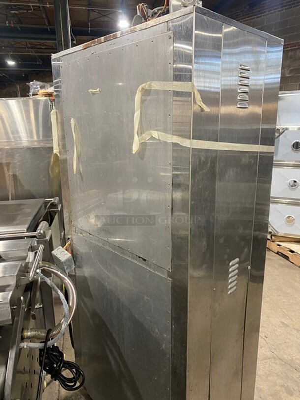 Nuvu Subway Edition Commercial Double Deck Baking Oven/Proofer Combo! With View Through Doors! All Stainless Steel! On Casters! WORKING WHEN REMOVED! - Image 3 of 9