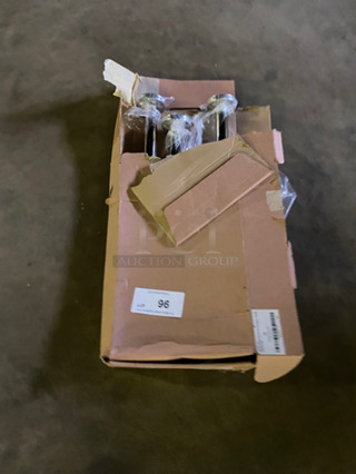 NEW! IN ORIGINAL BOX! U Shaped Grab Bar! With Leg Support! All Stainless Steel!