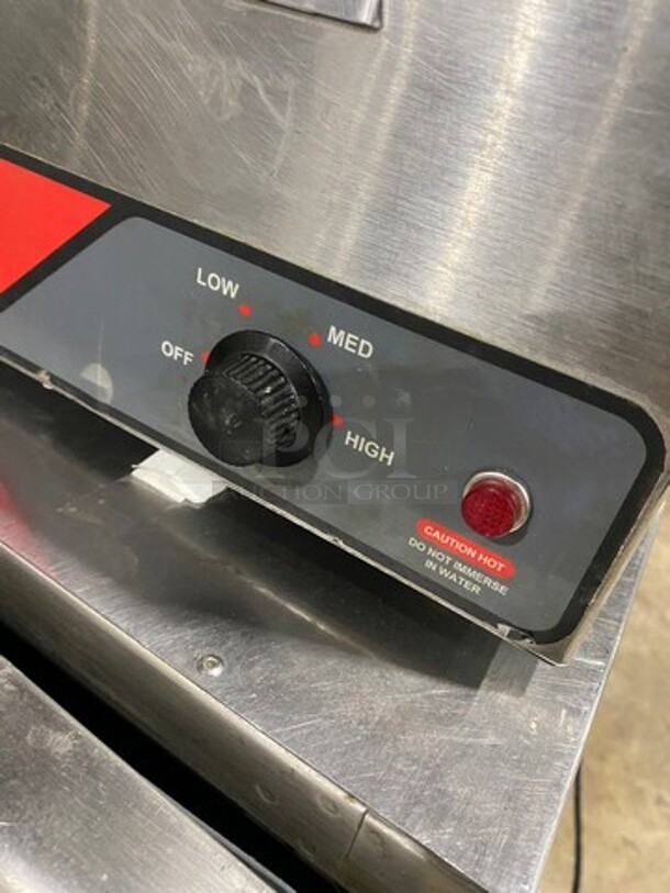 Nemco Commercial Countertop Single Well Food Warmer! All Stainless Steel! Model: 6055A - Image 6 of 8