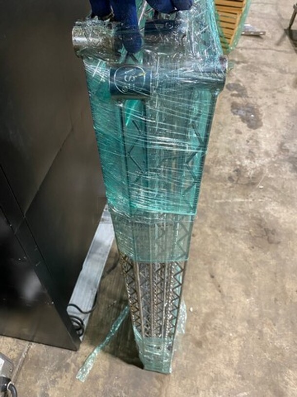 Commercial 4 Tier Shelf! NO POLES! - Image 2 of 3