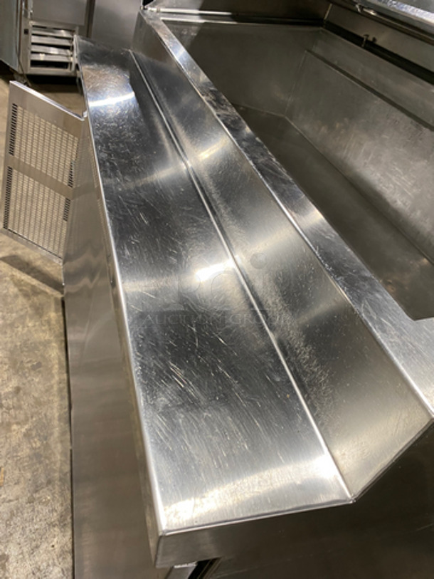 Randell Commercial Refrigerated Sandwich Prep Table! With 2 Door Storage Space Underneath! With Pan Holders! All Stainless Steel! Model: 51359WPR SN: W1611117-1 115V 60HZ 1 Phase - Image 8 of 11