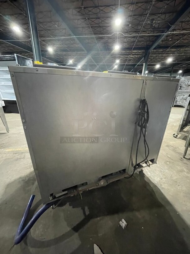 SWEET! Pitco Late Model Commercial 3 Bay Natural Gas Powered Pasta Cooker/Rethermalizer! All Stainless Steel! On Casters! 115V! Model: SRTG SN: G16AD007609! - Image 4 of 12
