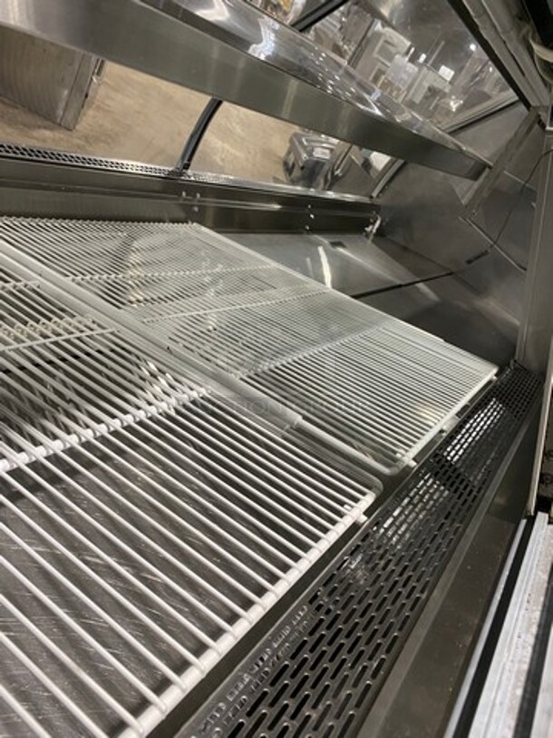 Hussmann Commercial Refrigerated Deli/Bakery Display Case Merchandiser! With Curved Front Glass! With Rear Access Doors! Remote Compressor/No Compressor! Stainless Steel Body! - Image 5 of 7