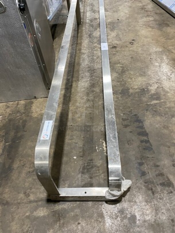 Heavy-Duty Double Bar Pot Rack! Solid Stainless Steel! - Image 2 of 5