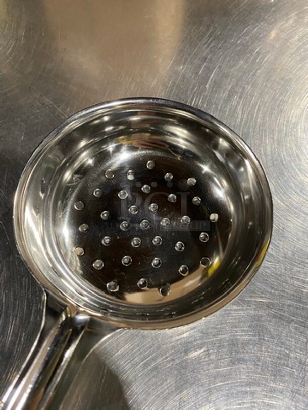 NEW! Allied Buying Perforated Serving Spoons! Stainless Steel With Cool Touch Handle! 6x Your Bid! - Image 3 of 7