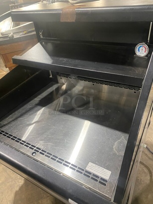 COOL! Federal Industries Commercial Refrigerated Grab-N-Go Open Case Merchandiser! With Rear Access Doors!  Model: LPRSS32 SN: 130108744222 120V 60HZ 1 Phase - Image 9 of 9
