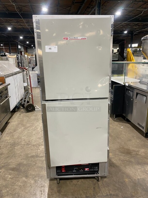 Metro Commercial Insulated 2 Door Heating/Proofing Cabinet Food Warmer! With Built In Pan Rack! On Casters! 120V! Model: C199-H(1)N! - Image 1 of 8