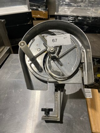 Nemco Vertical Table Attachment Vegetable Slicer!