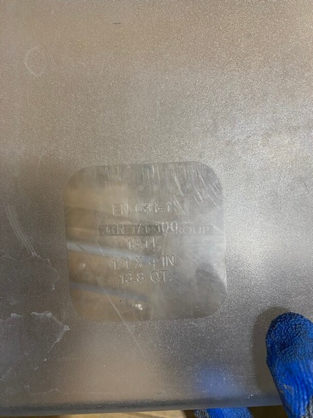 Polycarbonate Clear Food Pans With Lids! 2X Your Bid!  - Image 7 of 9