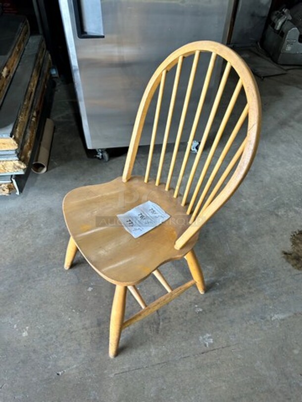 Wooden Dining Chairs! 4x Your Bid! - Image 2 of 7