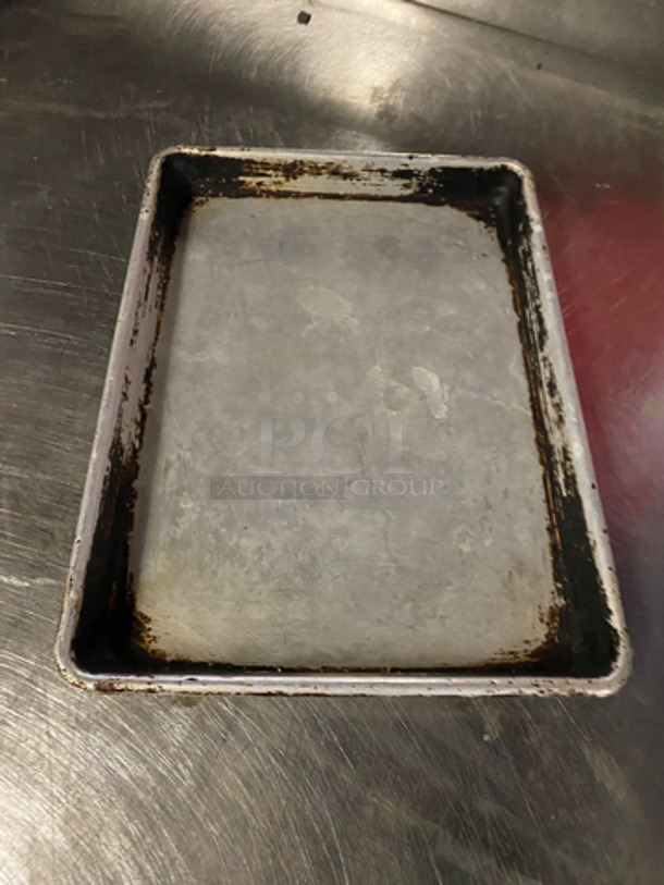 Quarter Size Metal Baking Sheet Pans! 25x Your Bid! - Image 2 of 4