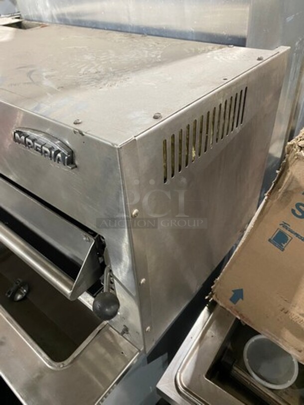 Imperial Commercial Countertop Electric Powered Salamander! All Stainless Steel! - Image 3 of 8