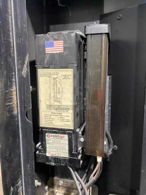 Vendo Commercial Drink Vending Machine! With Bill And Coin Acceptor! With Keys! - Image 11 of 12