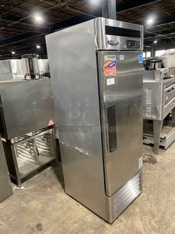 Turbo Air Commercial Single Door Reach-In Freezer! With Poly Coated Racks! Solid Stainless Steel! Maximum Series Model: MSF23NM SN: NF23309052 110/120V 60HZ 1 Phase - Image 2 of 9