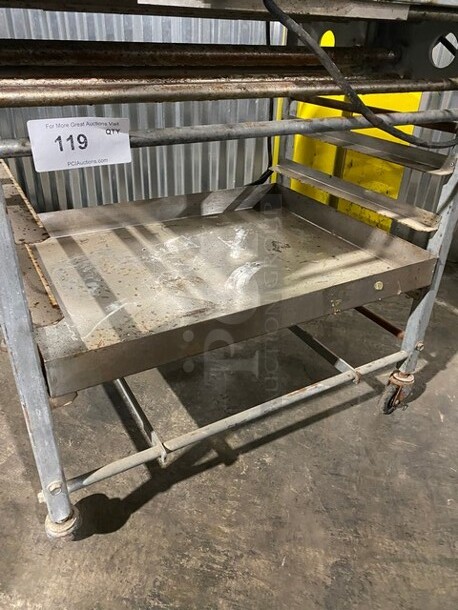 All Stainless Steel Commercial Panini Press/Clamshell Grill! On Equipment Stand! On Casters! - Image 6 of 12