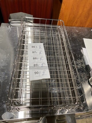 New! Chrome Bagel/Pastry Rack 2x Your Bid!