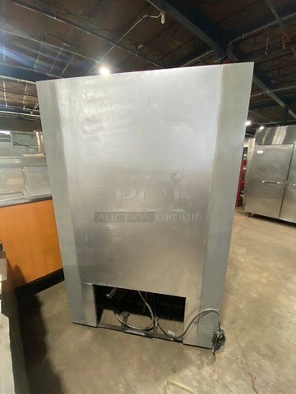 National Refrigeration Commercial 2 Door Reach In Freezer! with View Through Doors! With Racks! All Stainless Steel! - Image 3 of 8
