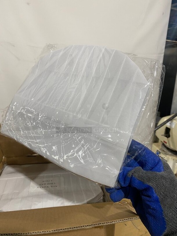 NEW In Box 9" Non-Woven Chef Hat! - Image 3 of 6