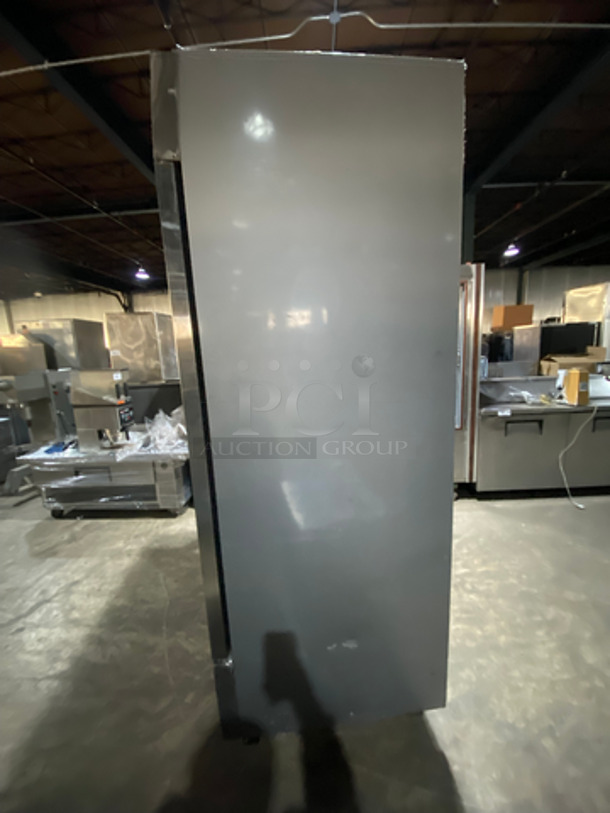 Beverage Air Commercial 2 Door Reach In Freezer! With Poly Coated Racks! All Stainless Steel! Model: KF481AS SN: 9025623 115V 60HZ 1 Phase - Image 2 of 10
