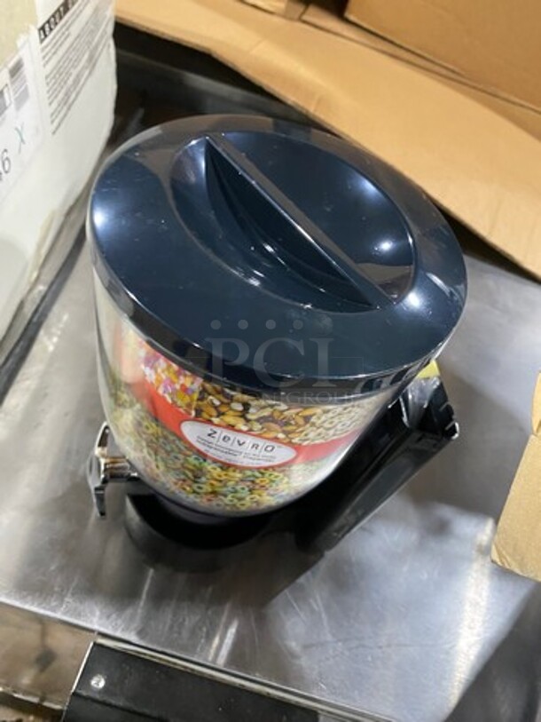 NEW! IN THE BOX! Zevro Countertop Dual Hopper Cereal Dispenser! - Image 5 of 5