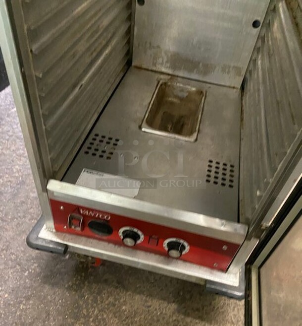 Win Holt Full Height Insulated Mobile Heated Cabinet! Working When Removed! MODEL INHPL-1836C 120V  - Image 6 of 9