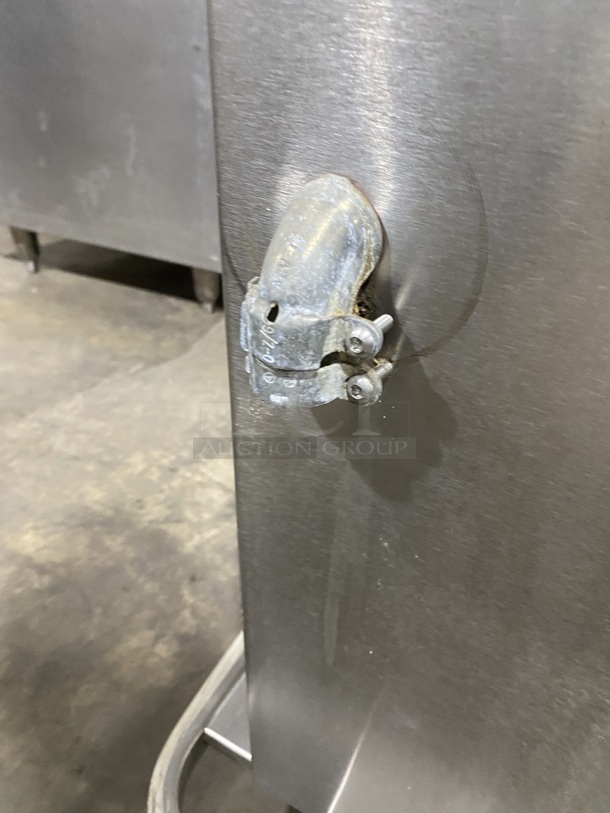 Seco Electric Powered All Stainless Steel 4 Compartment Steam Table! With Sneeze Guard! On Casters! - Image 12 of 12