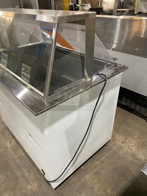 C Nelson Stainless Steel Commercial Floor Style Ice Cream Dipping Cabinet! MODEL BD6DIPRB 115V  - Image 2 of 8