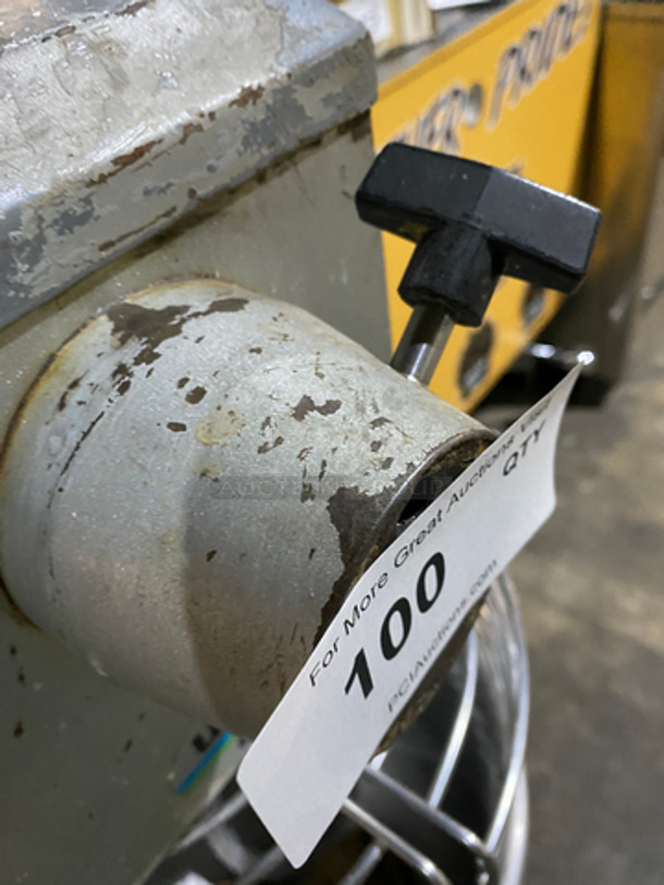 Univex Commercial Heavy Duty Mixer! With Spiral Attachment! With Stainless Steel Bowl And Bowl Guard! 115V 60HZ 1 Phase - Image 9 of 10