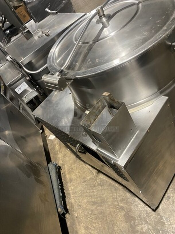 GREAT! Cleveland Range Floor Style Self-Contained Soup Kettle! All Stainless Steel! On Legs! WORKING WHEN REMOVED! Model: KGL40 SN: WT492199L01 - Image 5 of 11