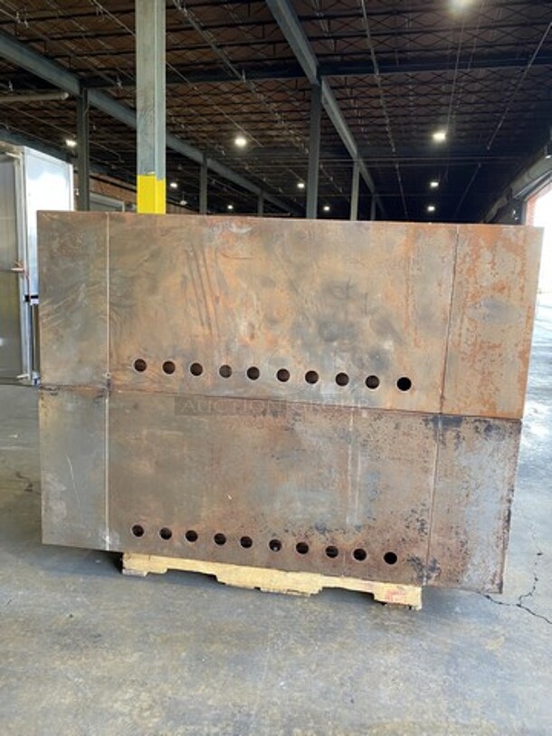 Bari Natural Gas Powered Double Stacked 6 Pie Pizza Oven! Model M48-6 Serial 1591! No Stones!No Legs! 2 X Your Bid Makes One Unit!  - Image 3 of 10