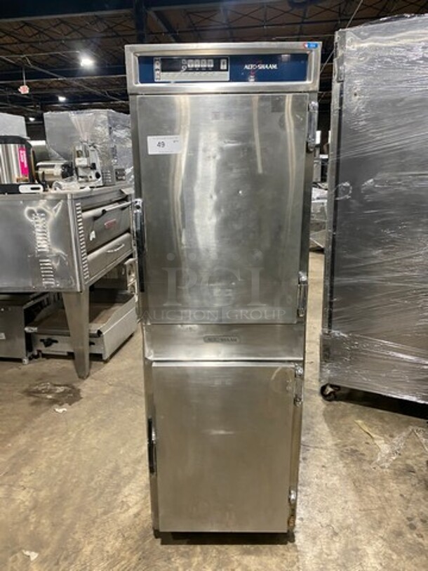 Alto Shaam Commercial Electric Powered COOK-N-HOLD Oven! All Stainless Steel! On Casters! Model: 1200THIII SN: 564782 208/240V 1 Phase