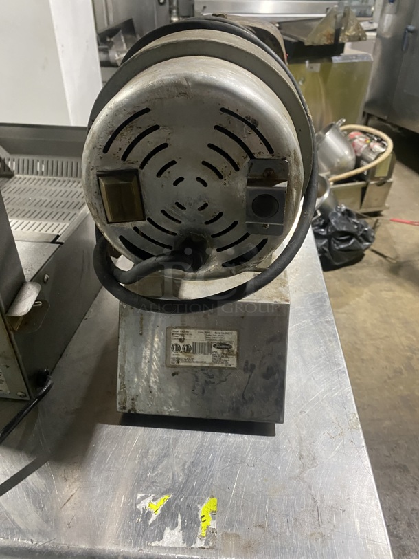 Fleetwood All Stainless Steel Commercial Countertop Power Hub/Meat Grider/Cheese Shredder! MODEL: PAD350 SN:000117 115V! - Image 4 of 6