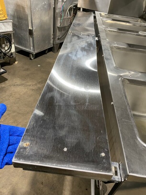 Eagle Commercial Electric Powered 5 Well Steam Table! With Storage Space Underneath! All Stainless Steel! On Casters! Model: YSPHT5 SN: 2008990236 208V 60HZ 1 Phase - Image 7 of 10