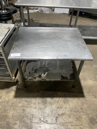 Stainless steel Commercial Work/prep table with Undershelf! 