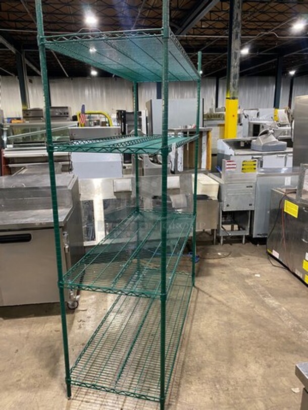 Metro 3 Tier Shelf! On Casters! BUYER MUST DISMANTLE! PCI CANNOT DISMANTLE FOR SHIPPING! PLEASE CONSIDER FREIGHT CHARGES! - Image 3 of 8