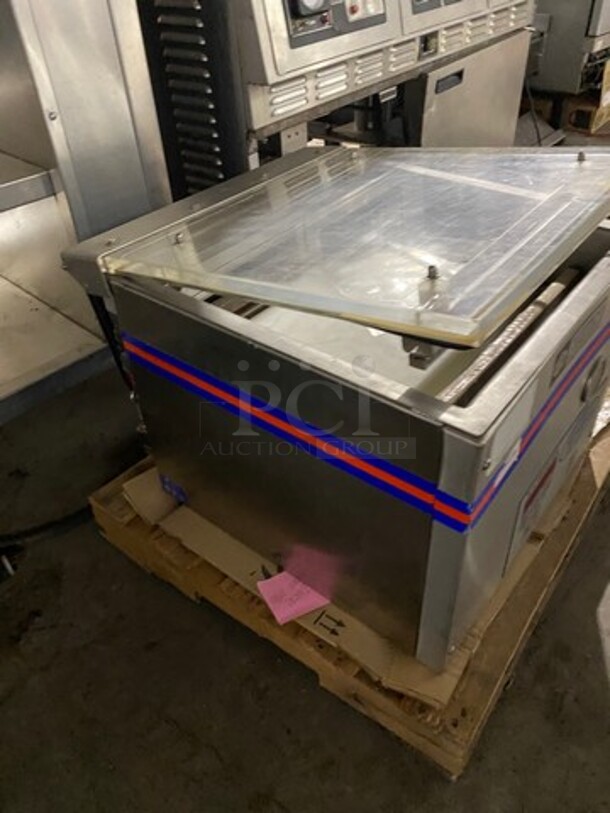 Sipromac Commercial Countertop Vacuum Sealer! Stainless Steel Body! Model: 350 SN: 00846 110V 60HZ 1 Phase - Image 2 of 8