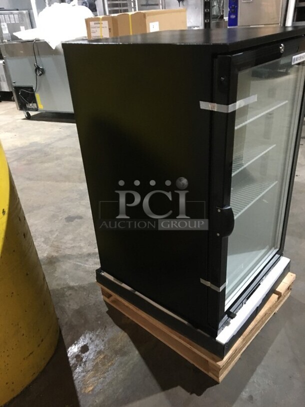 WOW! NEW IN THE BOX! Beverage Air Commercial Countertop Single Door Reach In Freezer Merchandiser! With Poly Coated Racks! Model: CTF961B 115V 60HZ 1 Phase - Image 3 of 7